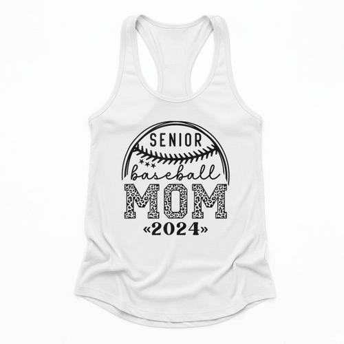 Senior Baseball Mom 2024 Flowy Tank - Sportilla