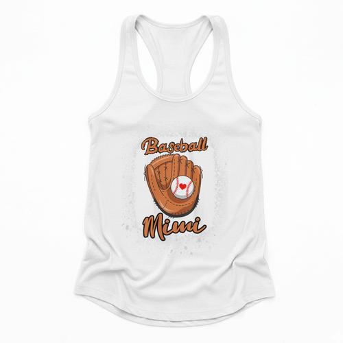 Women Baseball Mom Shirt Baseball Season Shirt Mothers Day Flowy Tank - Sportilla