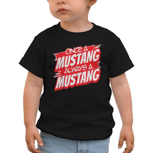 Always A Mustang Back To School Spirit R Graphic Toddler T-Shirt - Savourry