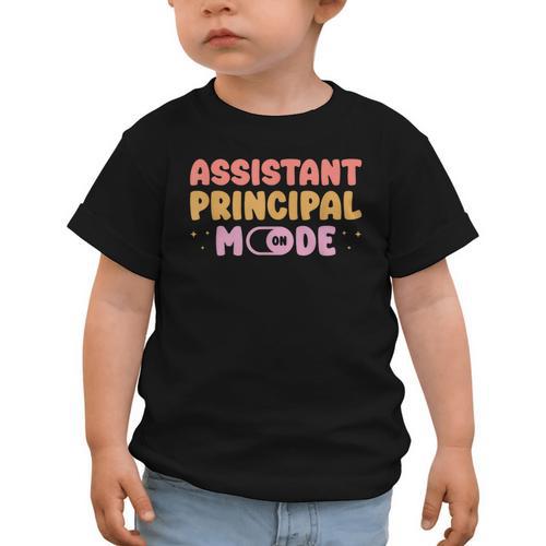 Assistant Principal Mode On Back To School Appreciation Graphic Toddler T-Shirt - Savourry