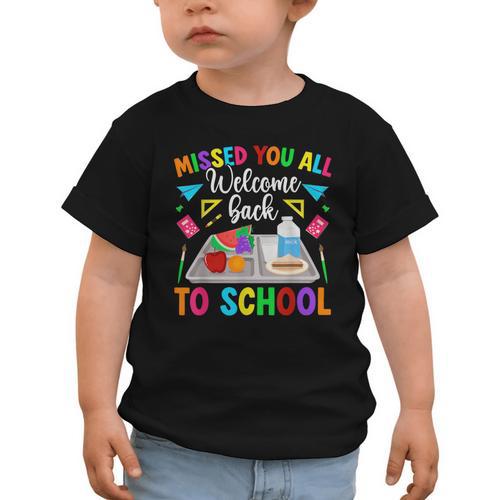 Back To School Lunch Lady First Day Of School Lunch Lady Graphic Toddler T-Shirt - Savourry