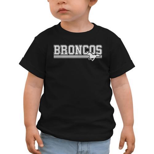 Broncos School Spirit Fan Team Broncos Back To School Graphic Toddler T-Shirt - Savourry