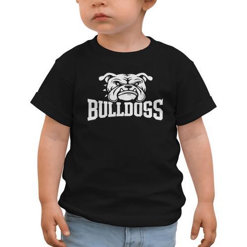 Bulldogs Mascot Back To School Team Spirit Graphic Toddler T-Shirt - Savourry