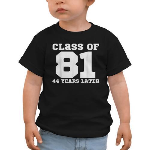 Class Of 1981 44 Years Later Reunions SQUAD Back To School Graphic Toddler T-Shirt - Savourry