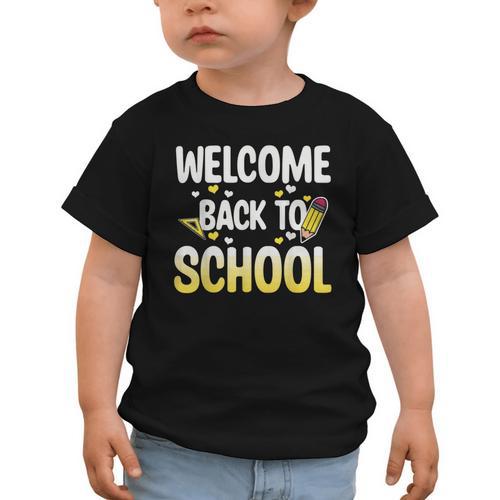 Cute Welcome Back To School 1st Day Back To School First Day Graphic Toddler T-Shirt - Savourry