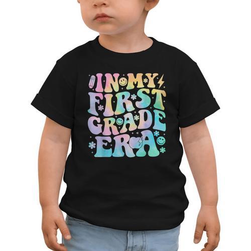 In My First Grade Era Girl Tie Dye 1st Grade Back To School Graphic Toddler T-Shirt - Savourry