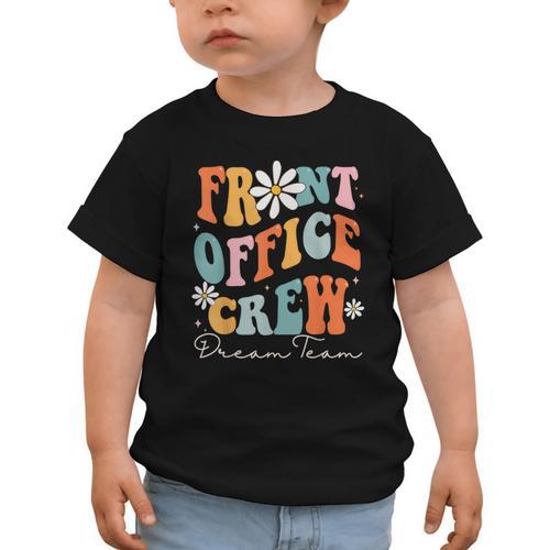 Front Office Dream Team School Secretary Cute Back To School Graphic Toddler T-Shirt - Savourry