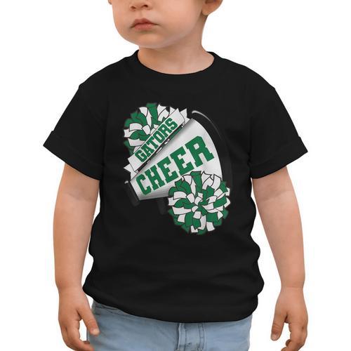 Gators Cheer Back To School Cheerleading Spirit G Graphic Toddler T-Shirt - Savourry