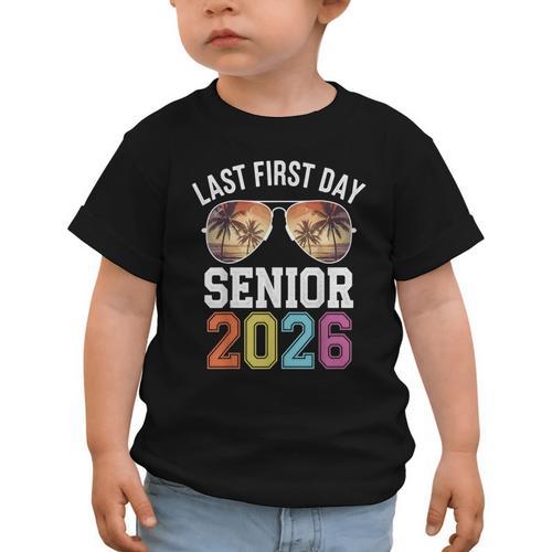 My Last First Day Class Of 2026 Senior Day Back To School Graphic Toddler T-Shirt - Savourry