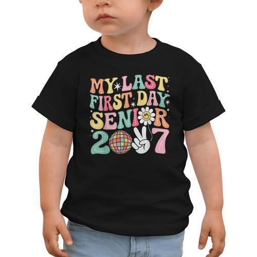 My Last First Day Senior 2027 Back To School Class Of 2027 Graphic Toddler T-Shirt - Savourry
