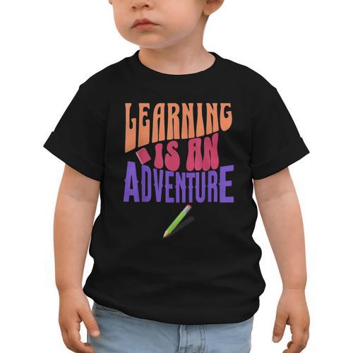 Learning Back To School Is a Motivational Graphic Toddler T-Shirt - Savourry