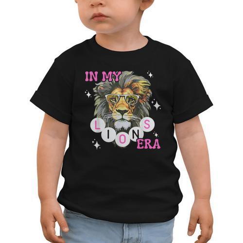 In My Lions Era Team Squad Back To School Mascot Spirit Game Graphic Toddler T-Shirt - Savourry