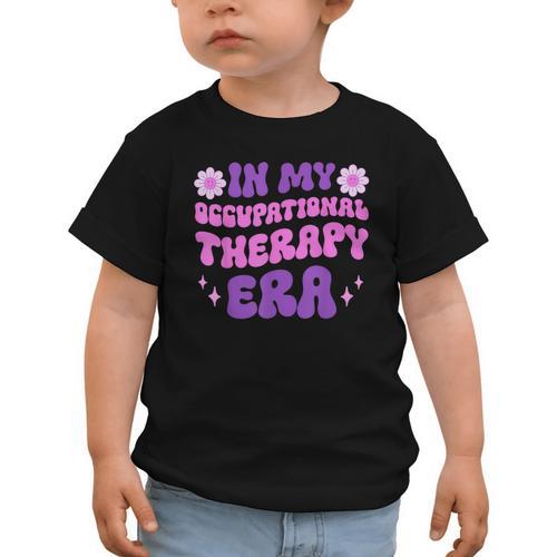 In My Occupational Therapy Era Groovy OT Back To School Graphic Toddler T-Shirt - Savourry