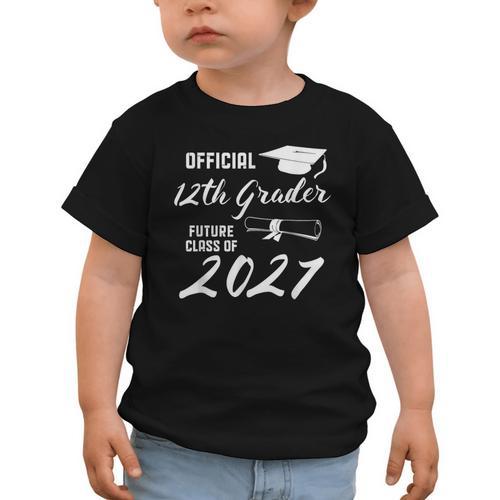 Official 12th Grader Future Class Of 2027 Back To School Graphic Toddler T-Shirt - Savourry