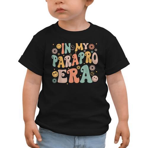 In My Parapro Era Retro Back To School Graphic Toddler T-Shirt - Savourry