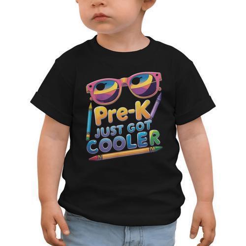 Pre K Back To School Shirt First Day Toddler Boys Girls Tee Graphic Toddler T-Shirt - Savourry