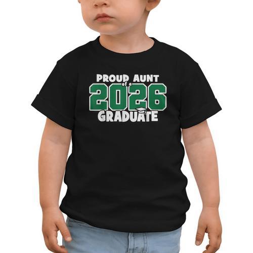 Proud Aunt Of 2026 Graduate Matching Back To School G Graphic Toddler T-Shirt - Savourry