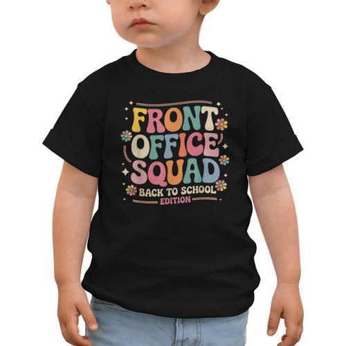 Retro Front Office Squad Back To School Edition Graphic Toddler T-Shirt - Savourry