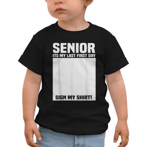 Senior 2026 Last First Day Senior Back To School Sign My Graphic Toddler T-Shirt - Savourry