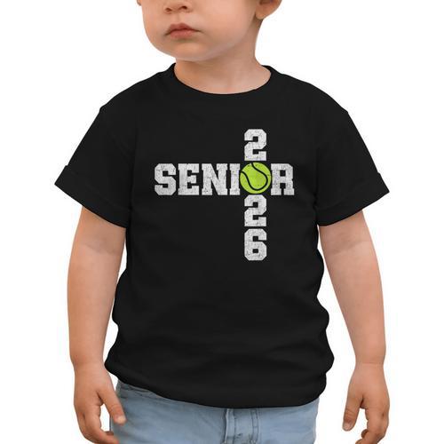 Senior Class Of 2026 Tennis Seniors Back To School 2026 Graphic Toddler T-Shirt - Savourry