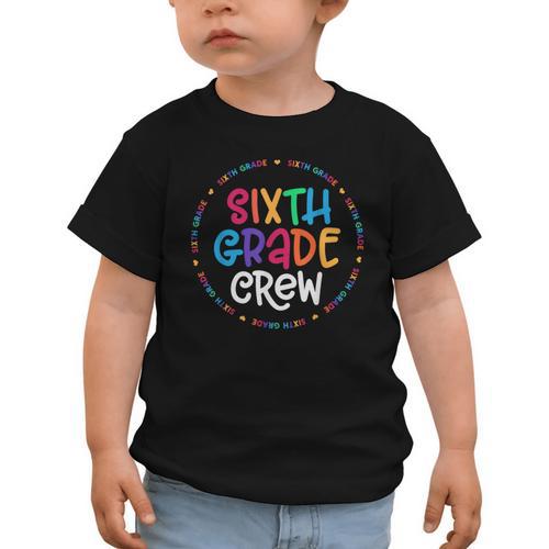 Sixth Grade Crew Back To School Matching Tee For 6th Grade Graphic Toddler T-Shirt - Savourry