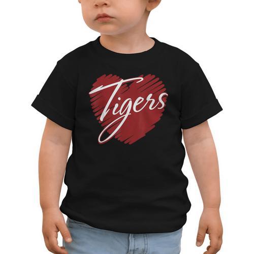 Tigers Heart Back To School Spirit M Graphic Toddler T-Shirt - Savourry