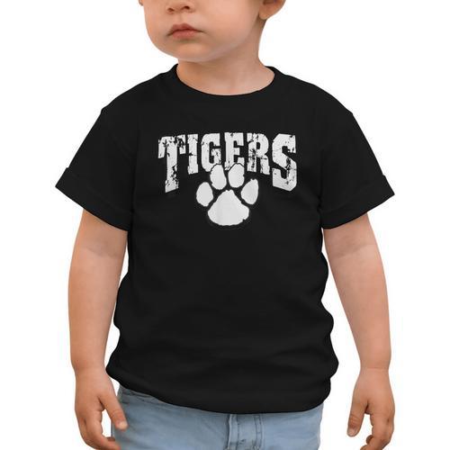 Tigers School Spirit Back To School B Graphic Toddler T-Shirt - Savourry