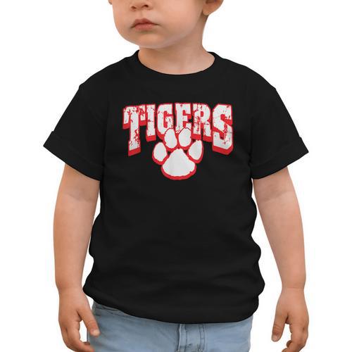 Tigers School Spirit Back To School R Graphic Toddler T-Shirt - Savourry