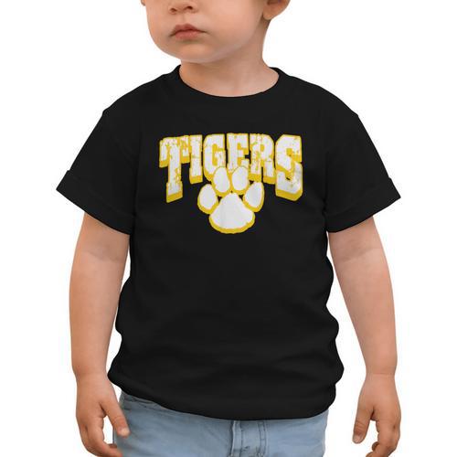 Tigers School Spirit Back To School Y Graphic Toddler T-Shirt - Savourry