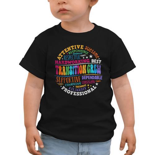 Transition Crew Squad Appreciation Week Back To School Graphic Toddler T-Shirt - Savourry