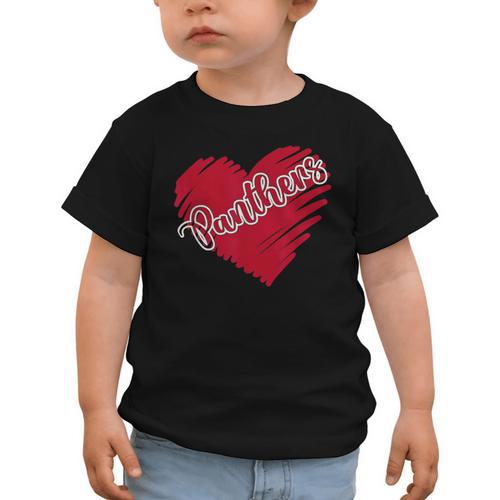 Vintage Panthers School Sports Name Spirit Go Back To School Graphic Toddler T-Shirt - Savourry