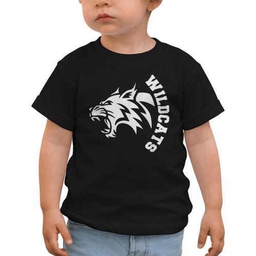 Wildcats High School Spirit Fan Team Back To School Graphic Toddler T-Shirt - Savourry