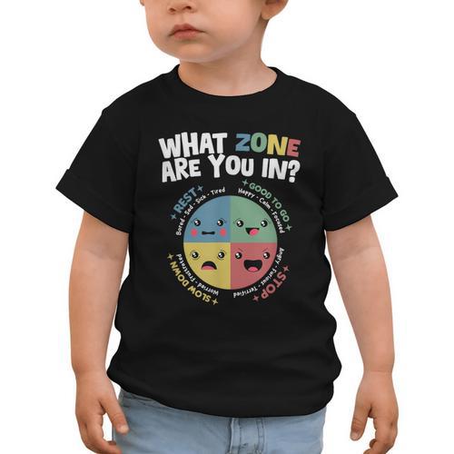 Zones Of Regulation School Counselor Back To School Emotion Graphic Toddler T-Shirt - Savourry