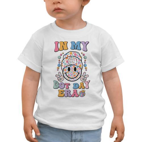 In My Dot Day Era Kids Boys Girls Dot Day Back To School Graphic Toddler T-Shirt - Savourry