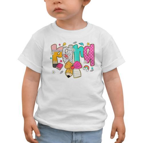 Para Paraprofessional Coquette First Day Back To School Graphic Toddler T-Shirt - Savourry