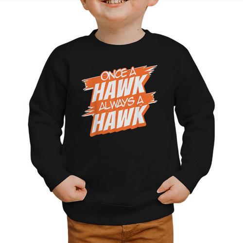 Always A Hawk Back To School Spirit O Graphic Toddler Sweatshirt - Savourry