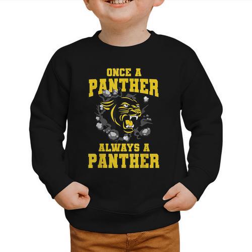 Always A Panther Back To School Spirit GY Graphic Toddler Sweatshirt - Savourry