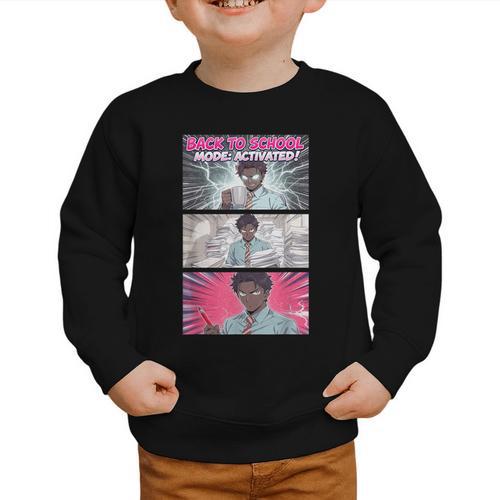 Back To School Anime Boys Student Girl Manga Kawaii Taecher Graphic Toddler Sweatshirt - Savourry