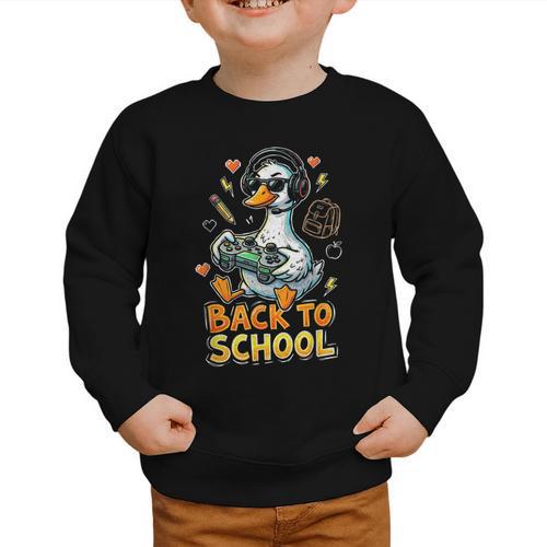 Back To School Gaming Kindergarten First Grade Goose Boys Graphic Toddler Sweatshirt - Savourry