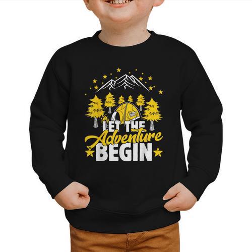 Back To School Mode Let The Adventure Begin Graphic Toddler Sweatshirt - Savourry