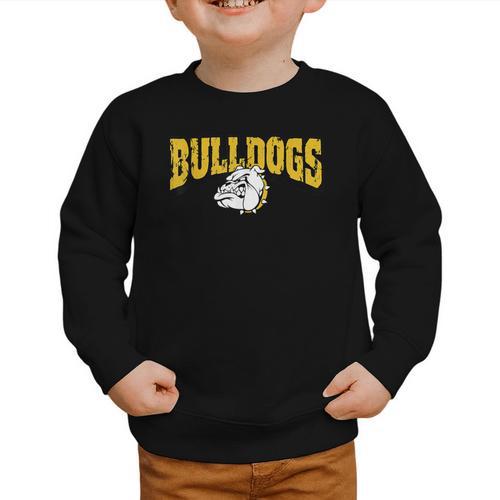 Bulldogs Back To School Spirit GY Graphic Toddler Sweatshirt - Savourry
