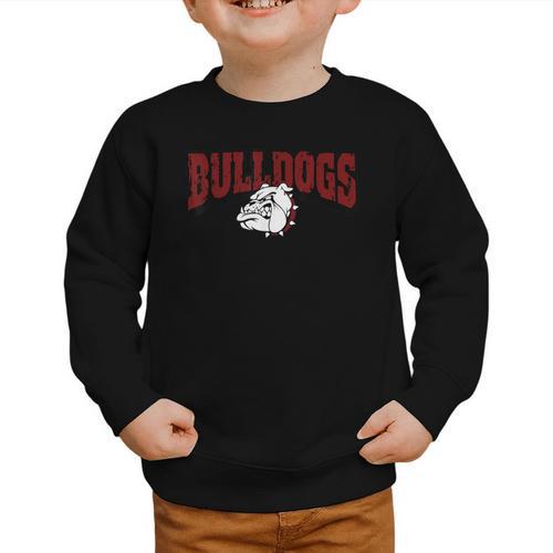 Bulldogs Back To School Spirit M Graphic Toddler Sweatshirt - Savourry