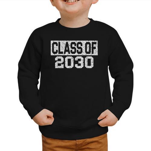 Class Of 2030 Back To School Graduation Senior Graphic Toddler Sweatshirt - Savourry