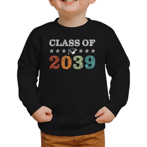 Class Of 2039 Grow With Me First Day School Back To School Graphic Toddler Sweatshirt - Savourry