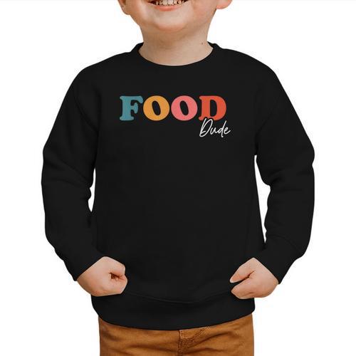 Food Dude Boho Sweet Lover By Food Dude For Back To School Graphic Toddler Sweatshirt - Savourry