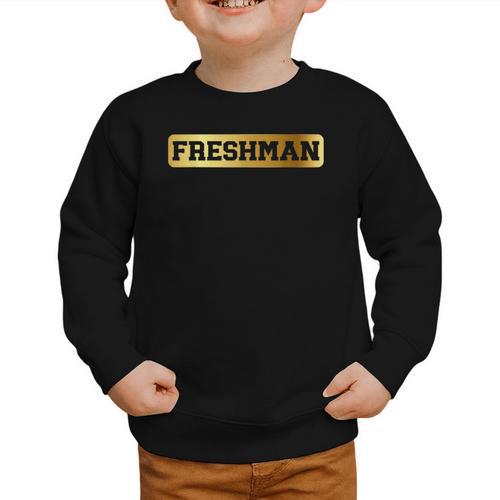 Freshman 9th Grade Back To School First Day Juneteenth Afro Graphic Toddler Sweatshirt - Savourry