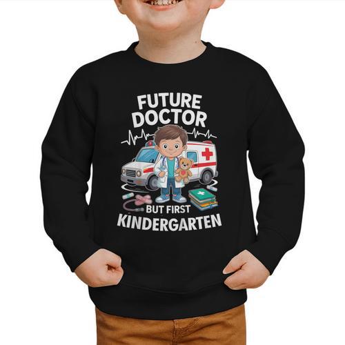 Kids Future Doctor Kindergarten Student Back To School Boy Kids Graphic Toddler Sweatshirt - Savourry