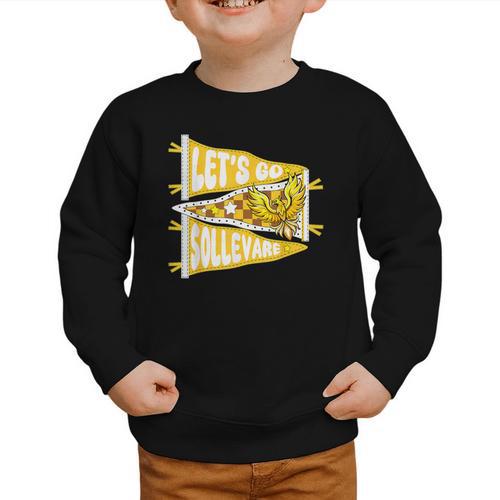 Let's Go Sollevare Uplift Back To School Spirit Graphic Toddler Sweatshirt - Savourry