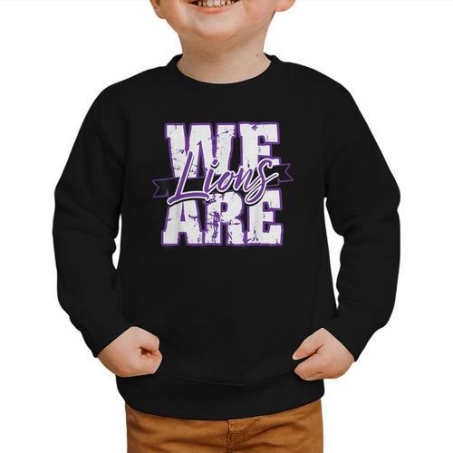Lions Back To School Spirit P Graphic Toddler Sweatshirt - Savourry