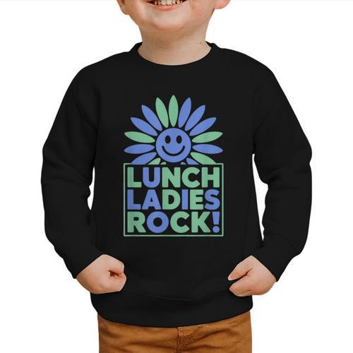 Lunch Lady Squad Cafeteria Worker Back To School Graphic Toddler Sweatshirt - Savourry